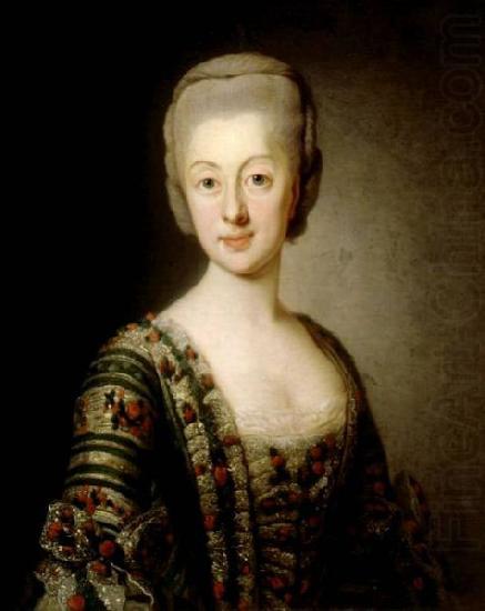 Alexander Roslin Portrait of Sophia Magdalena of Denmark china oil painting image